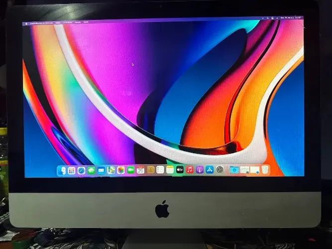 imac apple 256gb processador i5 20gb MacOS Big Sur 2011 upgrade teclado apple s/fio mouse
