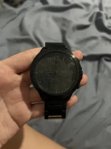Relógio armani masculino preto