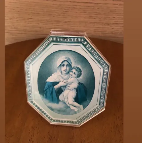 Quadro de mesa da Mãe Rainha