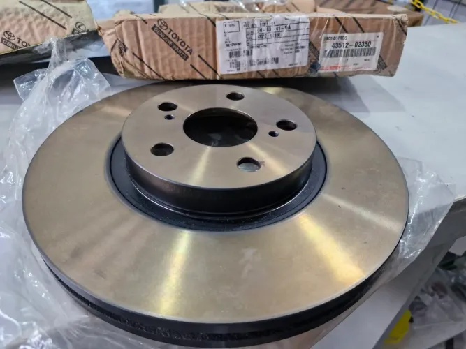 Disco de freio Dianteiro Toyota Corolla 2015/2019 277mm ref 43512-02350