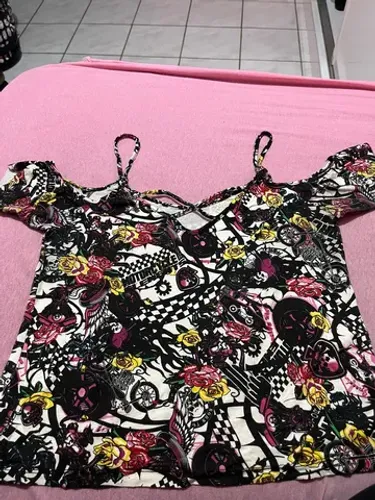Camiseta colorida TAM P