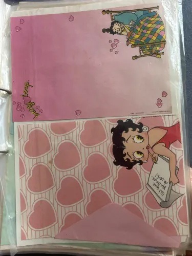 Kit papéis de carta antigos 