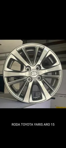 Rodas do Yaris aro15 novas em até 10x de R$256,00 no cartão de crédito