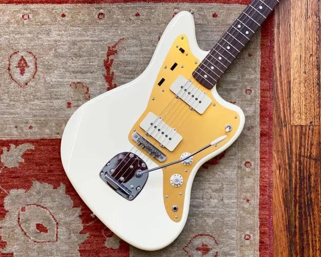 Guitarra Jazzmaster Squier by Fender - J mascis - Ouro - Nova, ULTIMA UNIDADE NA CAIXA!!