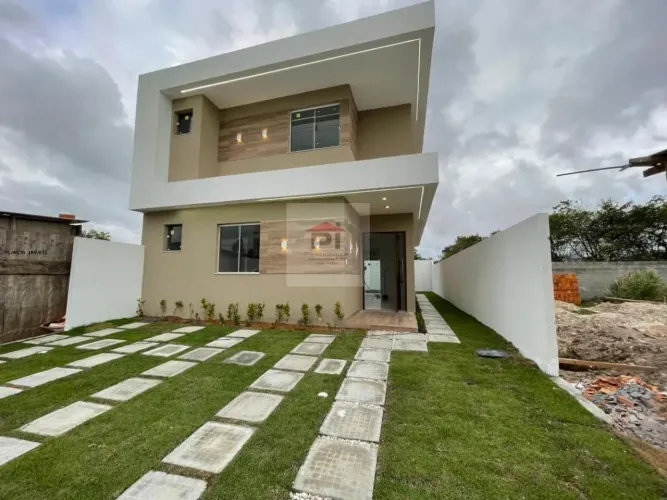 Casa em Condomínio para Venda em Camaçari, Vila de Abrantes (Abrantes), 4 dormitórios, 1 s