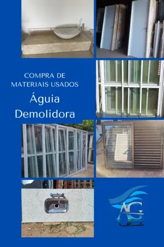 Compramos materiais usados de reforma e demolições.