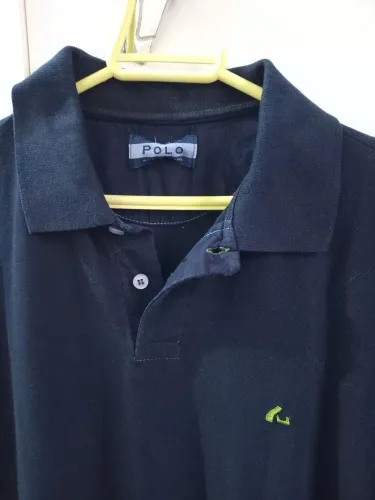 Camisa Polo Azul Escuro