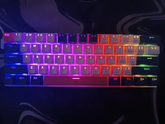 Teclado mecânico machenike k500 60%