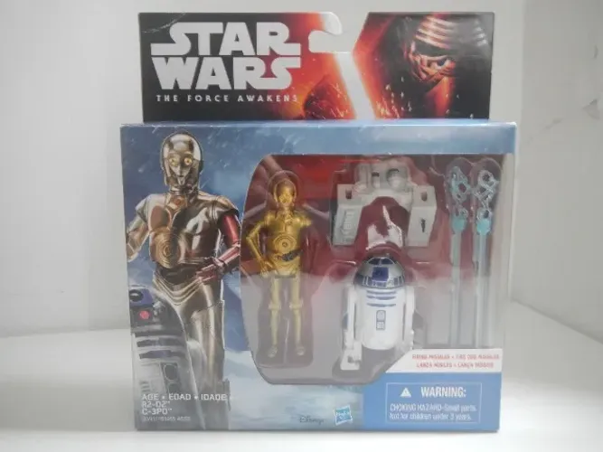 Conjunto Figuras Star Wars R2-d2 C-3po