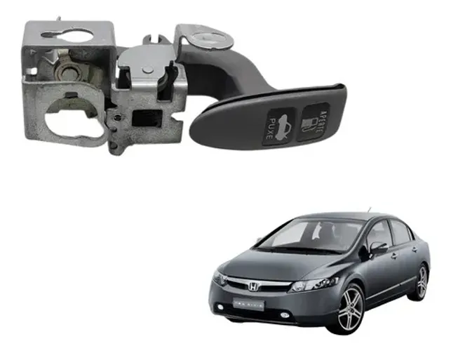 Puxador Capo Honda Civic 2008