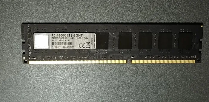 Memória G.Skill High Performance 8gb 1600mhz Ddr3