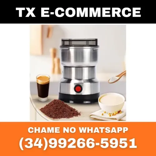 Moedor de Café Elétrico Triturador de Grãos Café Condimentos