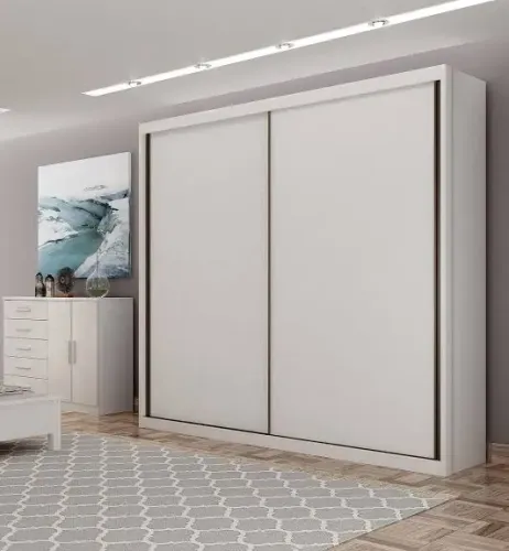 Roupeiro Casal 2 Portad 100%MDF Oferta t43