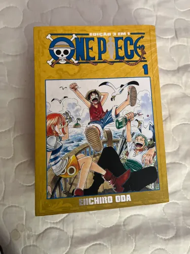 Mangá one piece ( edição 3 em 1 )