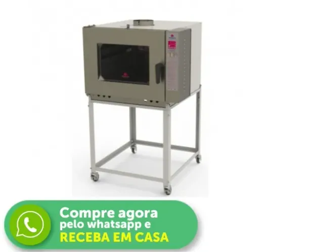 Forno Turbo A Gás Progás 5 Esteiras Novo