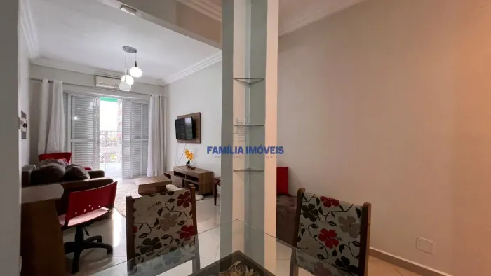 Apartamento para alugar com 1 quarto no Boqueirão Santos