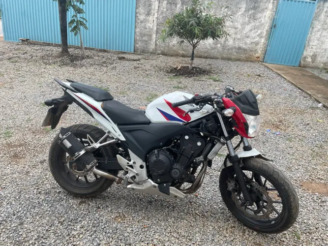Cb 500 funcionando