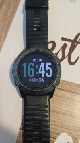 Garmin Fenix 6X Sapphire Excelente Estado Com Garantia Black Friday