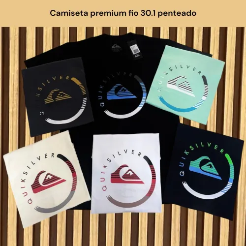 Camiseta Quiksilver Atacado - Vários modelos - Enviamos para todo Brasil