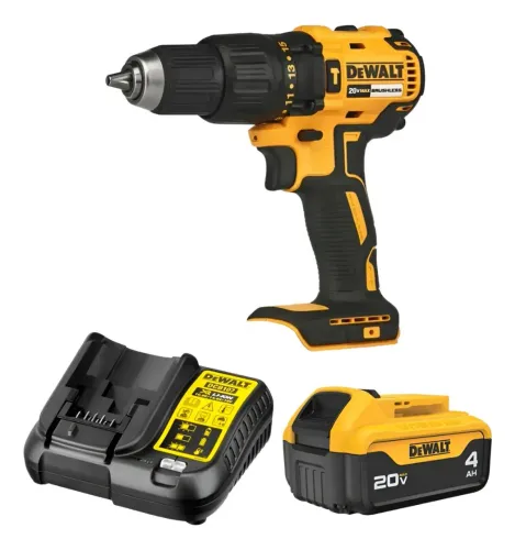 Parafusadeira 2 Bateria 4ah 20v Dewalt Dcd7781 Carreg Dcb1104 20v
