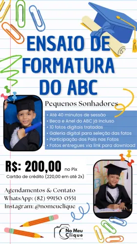 Ensaio Formatura do ABC
