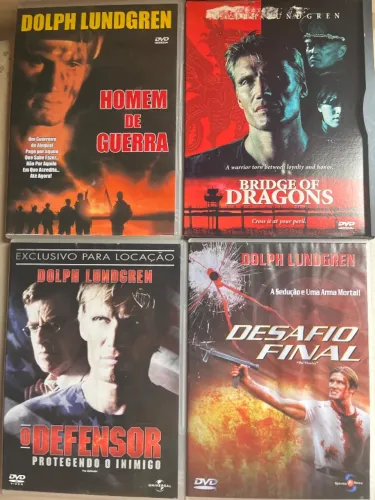 DVDs Dolph Lundgren 14 Filmes