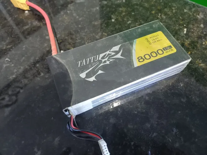 Bateria Lipo Tatoo 4s 8000ma 25c