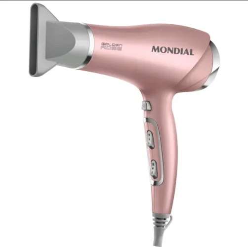 Secador de cabelo 2000 watts Tourmaline Golden Rose - SCN-32 - Mondial