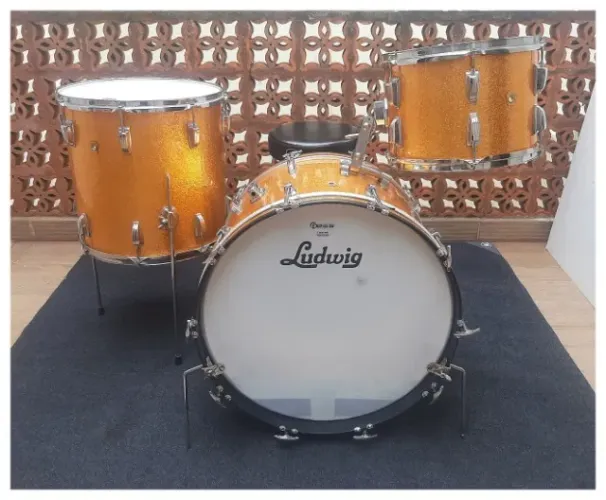 Bateria Ludwig Classic Anos 60` - 1964