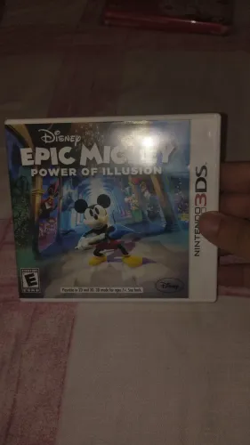 Epic Mickey jogo nintendo 3ds