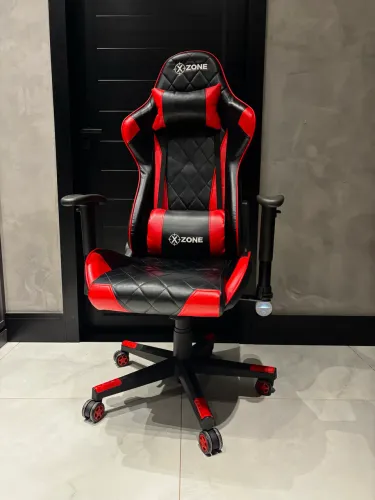 Cadeira Gamer Xzone Premium CGR-03 Preto/Vermelho 