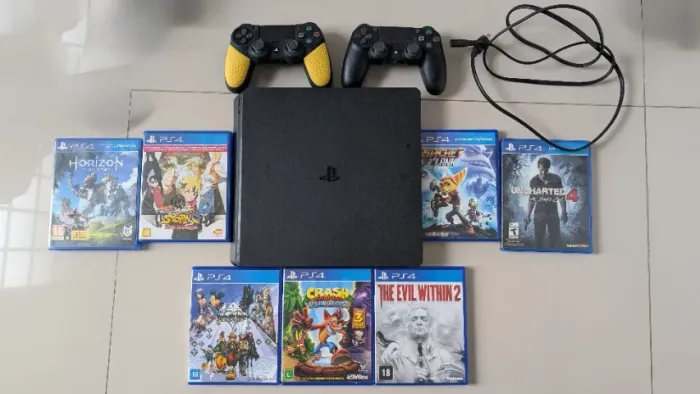 Playstation 4 1Tb +7 jogos
