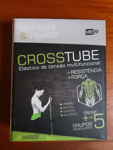 Cross tuber elasticos extensor