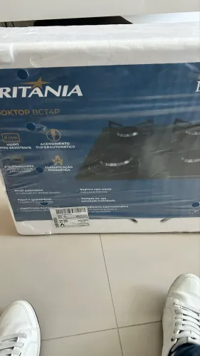 Vendo cooktop Britania na caixa