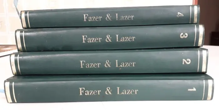 Edições Encadernadas Completas da Revista Fazer e Lazer