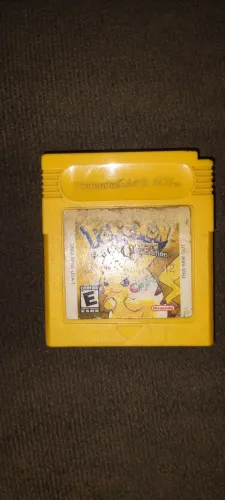 Cartucho Pokémon Yellow Game Boy