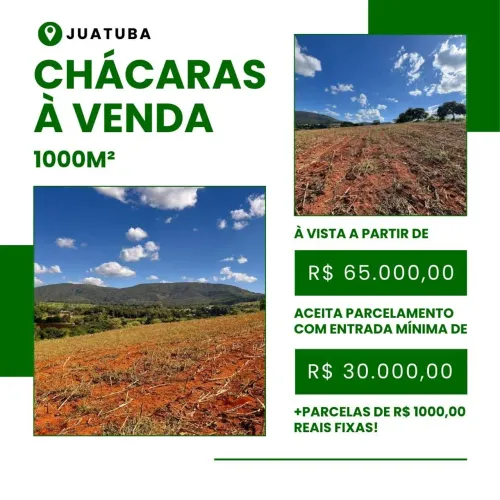 Chácara à venda em Juatuba - 1000m²