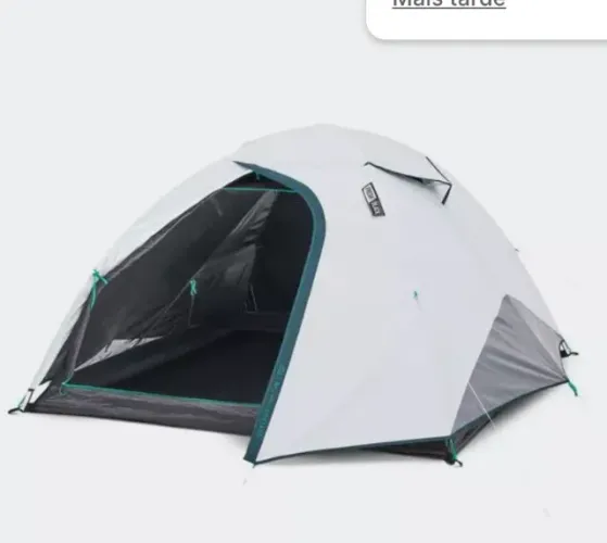 Barraca Quechua 3 Pessoas Fresh & Black Arpenaz + COLCHAO + MARTELINHO + SPECS EXTRAS