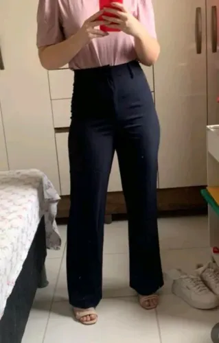 Calça preta social tam p