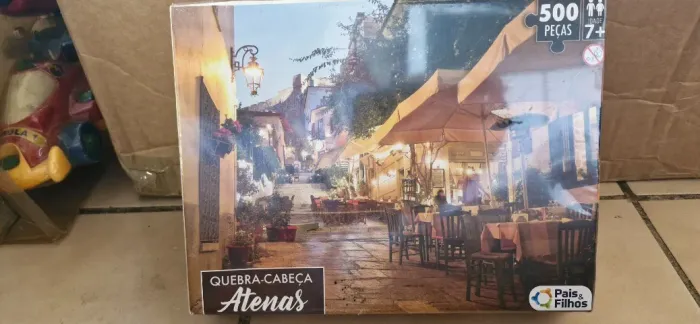 QUEBRA-CABECA CARTONADO ATENAS 500 PECAS