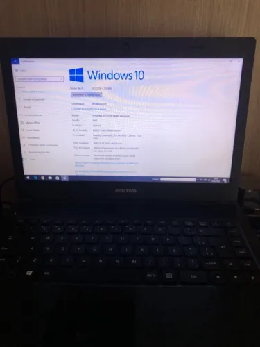 Notebook Positivo Unique S1991 Celeron 4gb Hd 320gb Tela 14  