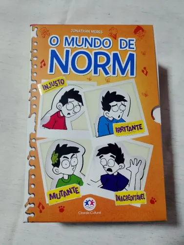 Coleção box O Mundo de Norm com 4 livros