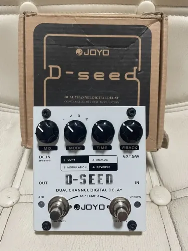  Pedal Joyo D-Seed - Multi Delay - Super Conservado, na caixa!!!