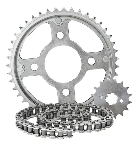 Relaçao Titan Fan 43d 16d 428uox118l S/ret Prata Scud 105300