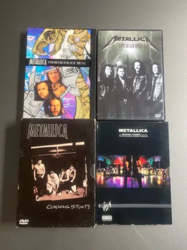 Dvds Metallica combo 