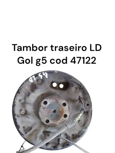 Tambor Traseiro LD Gol G5 Cod 47122