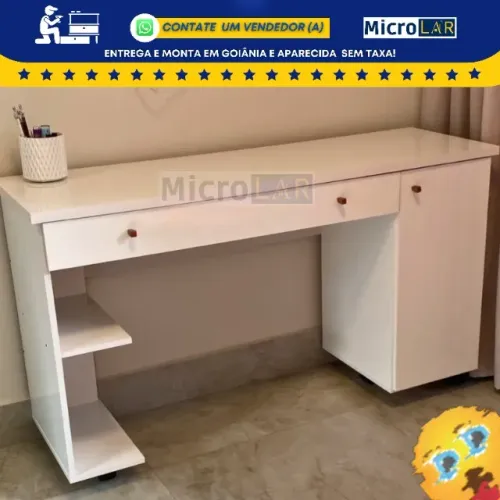 Escrivaninha Gavetão Goiânia - Entrega e Monta na Hora