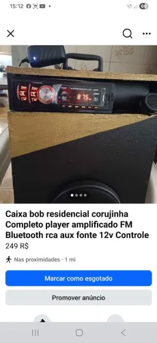 Caixa bob residencia corujinha mini tudo novo Tudo zero retirar Ribeirão Preto não entrego