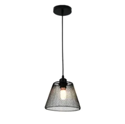 Luminaria Pendente Aramado Moderno Forms Industrial 2em1