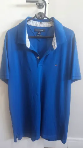 Camisa Polo Tommy Hilfiger Azul